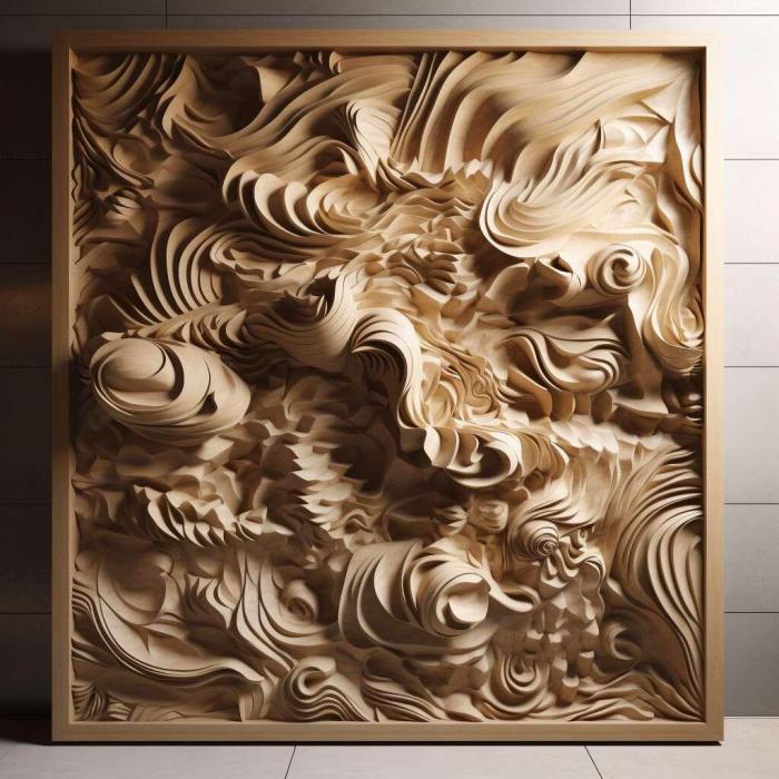 نموذج ثلاثي الأبعاد لآلة CNC 3D Art 